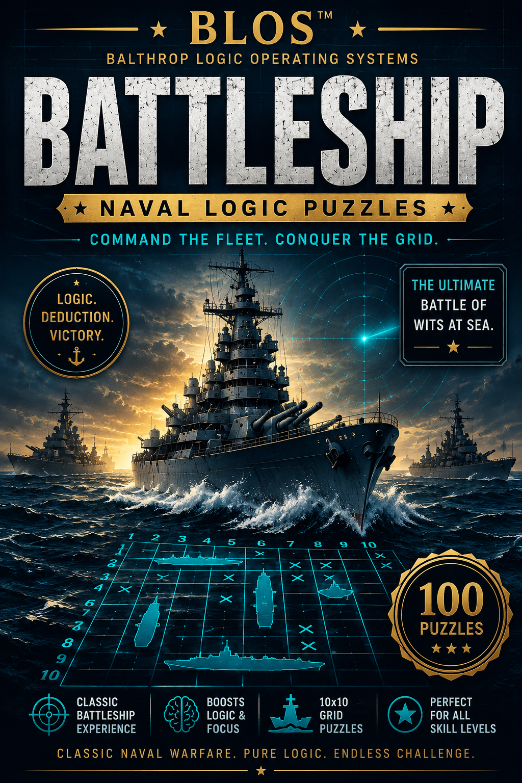BLOS Battleship Naval Logic Puzzles
